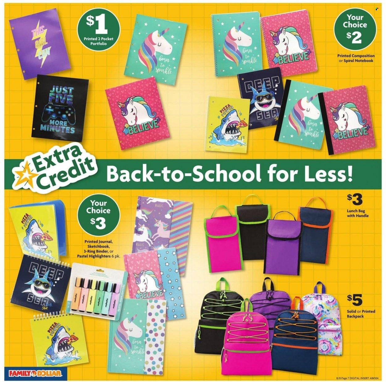 Family Dollar Weekly Ad Flyer Specials August 8 to August 13, 2022