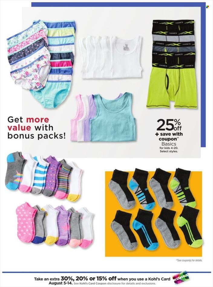 Kohl's Weekly Ad Flyer Specials August 5 to August 14, 2022