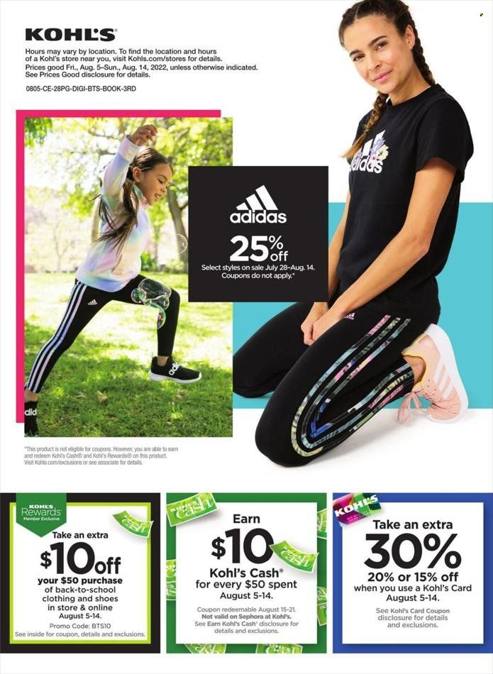 Kohl's Weekly Ad Flyer Specials August 5 to August 14, 2022