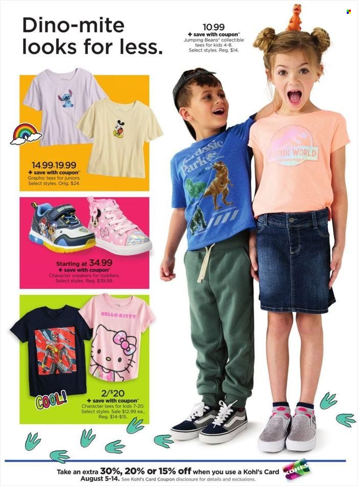 Kohl's Weekly Ad Flyer Specials August 5 to August 14, 2022