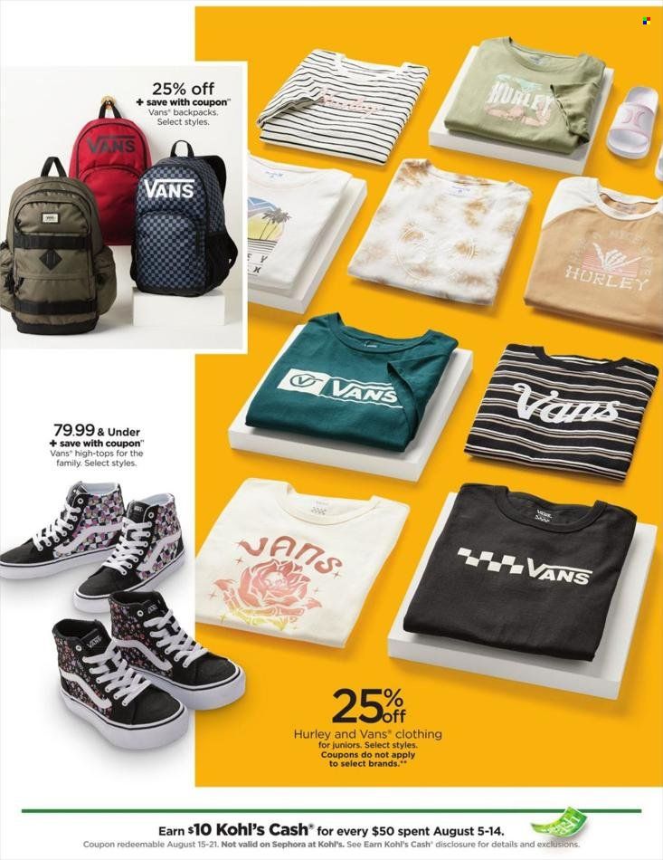 Kohl's Weekly Ad Flyer Specials August 5 to August 14, 2022