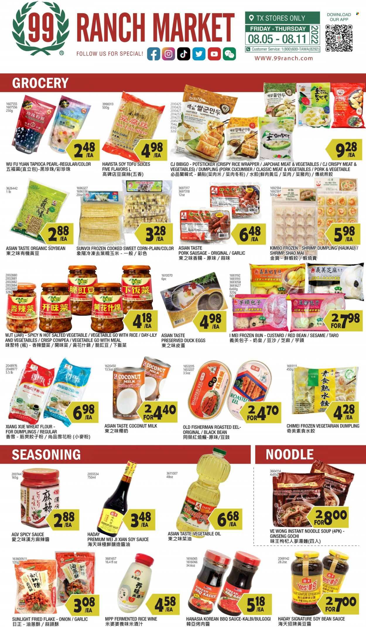 99 Ranch Market (TX) Weekly Ad Flyer Specials August 5 to August 11, 2022