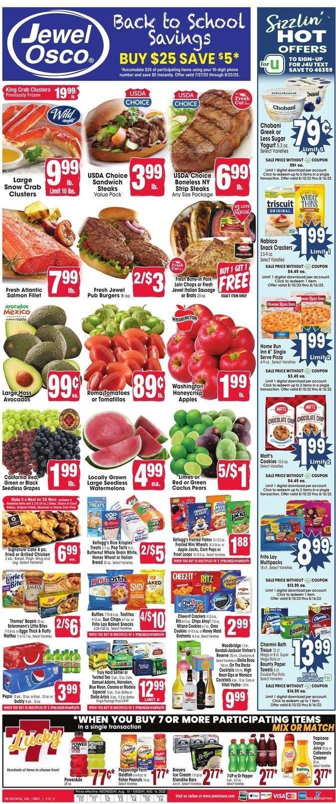 Jewel Osco (IL) Weekly Ad Flyer Specials August 10 to August 16, 2022