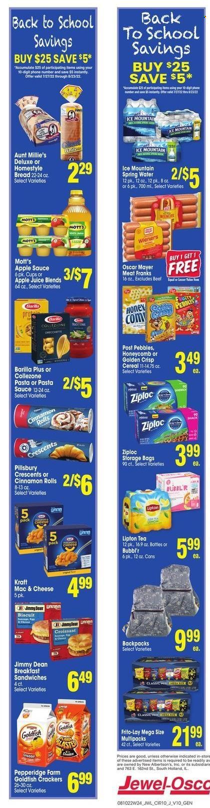 Jewel Osco (IL) Weekly Ad Flyer Specials August 10 to August 16, 2022