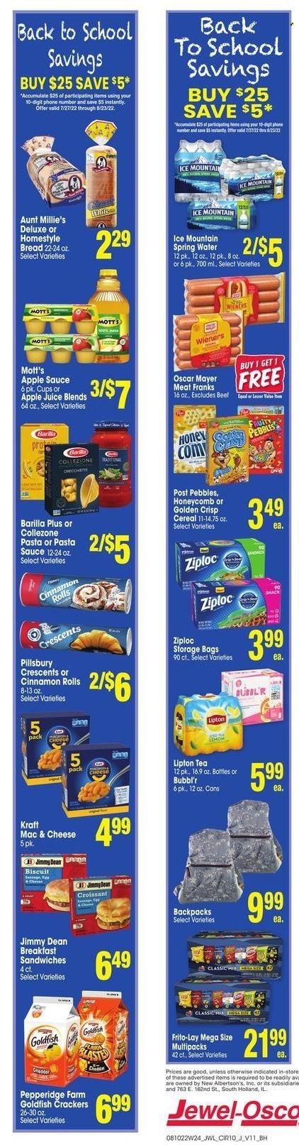 Jewel Osco (IN) Weekly Ad Flyer Specials August 10 to August 16, 2022
