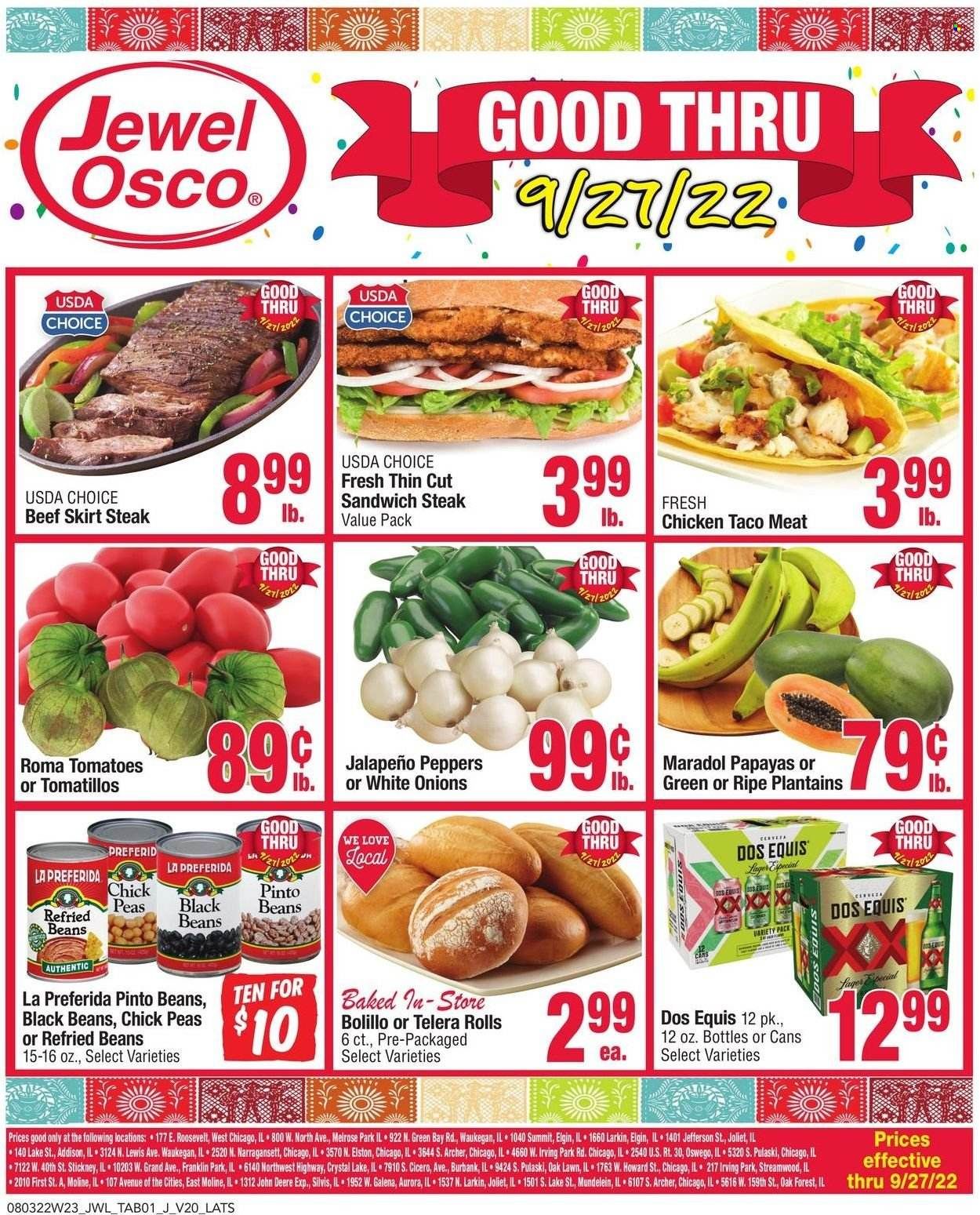 Jewel Osco (IL) Weekly Ad Flyer Specials August 3 to August 27, 2022