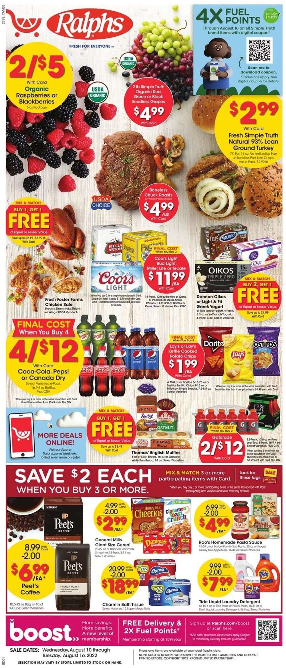 Ralphs (MD, NC, VA) Weekly Ad Flyer Specials August 10 to August 16, 2022
