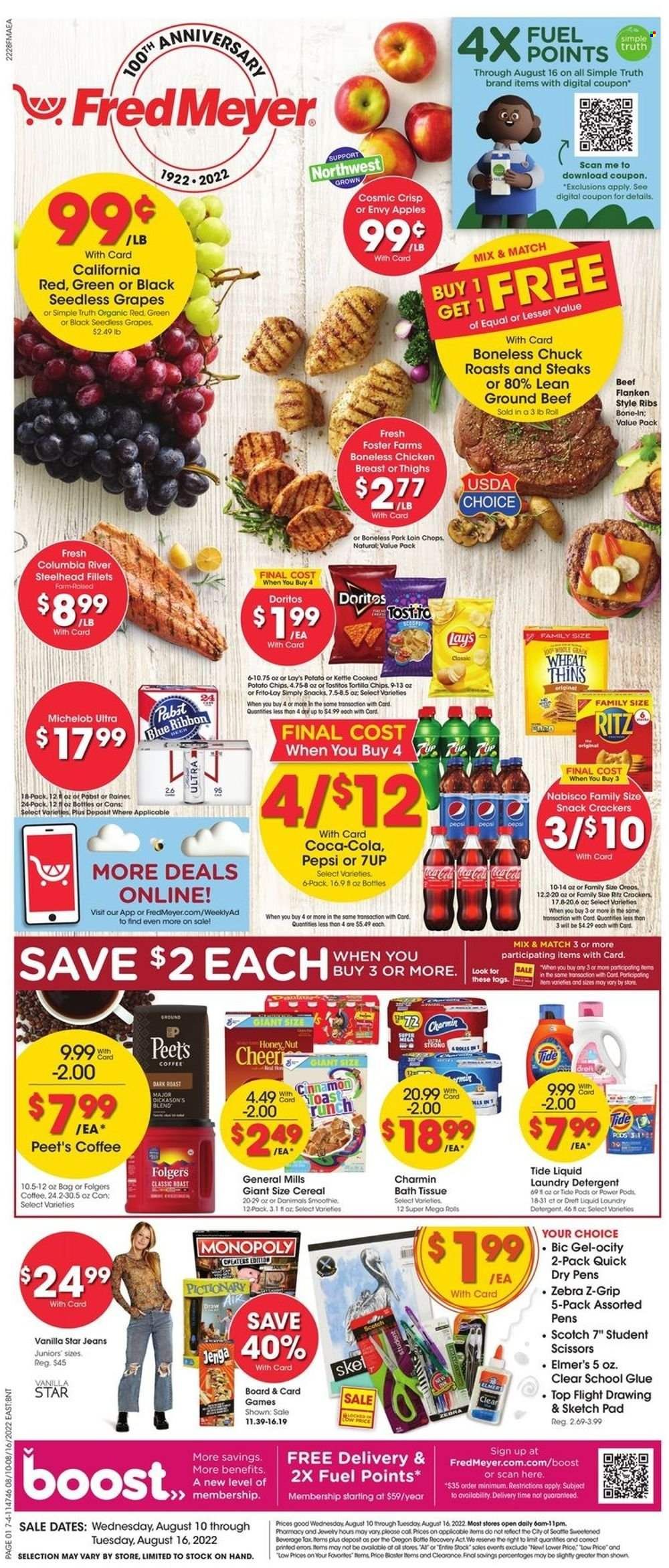 Fred Meyer Weekly Ad Flyer Specials August 10 to August 16, 2022
