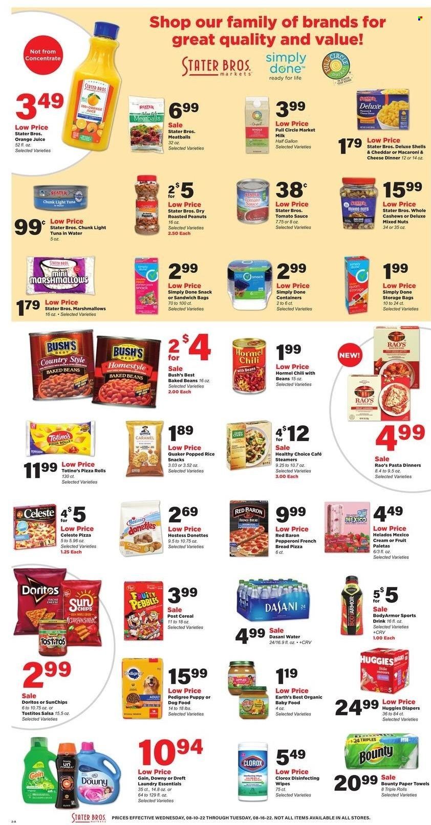Stater Bros. (CA) Weekly Ad Flyer Specials August 10 to August 16, 2022