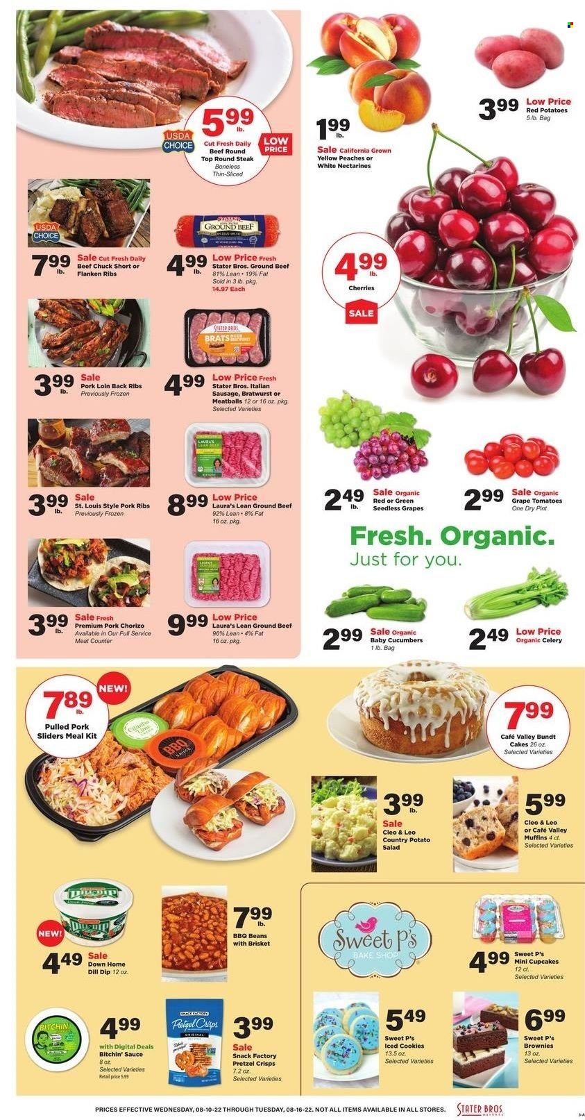 Stater Bros. (CA) Weekly Ad Flyer Specials August 10 to August 16, 2022