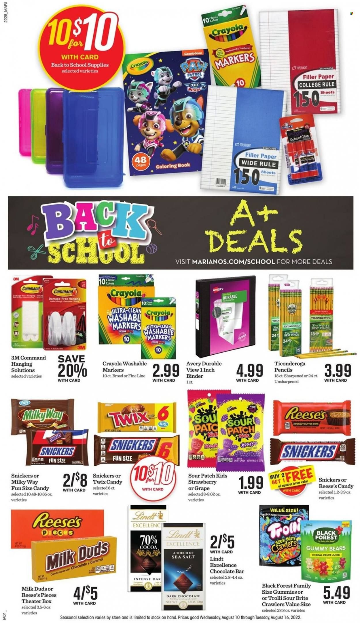Mariano’s (IL) Weekly Ad Flyer Specials August 10 to August 16, 2022