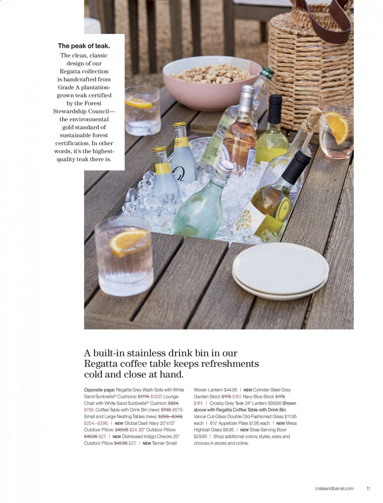 Crate & Barrel Weekly Ad & Flyer April 1 to 30