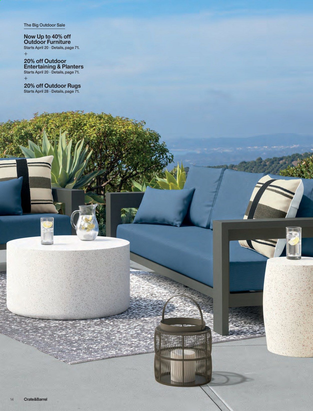 Crate & Barrel Weekly Ad & Flyer April 1 to 30