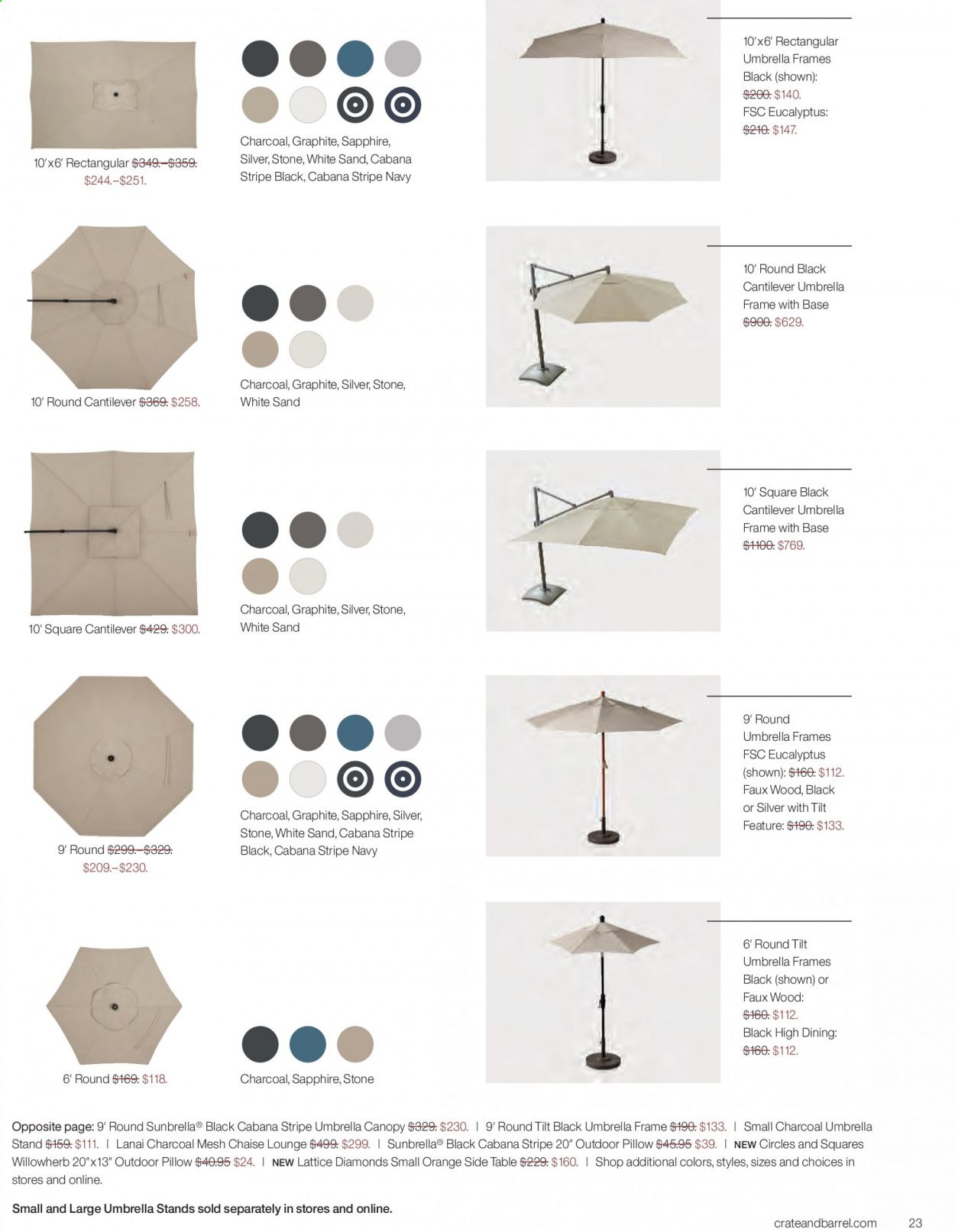 Crate & Barrel Weekly Ad & Flyer April 1 to 30