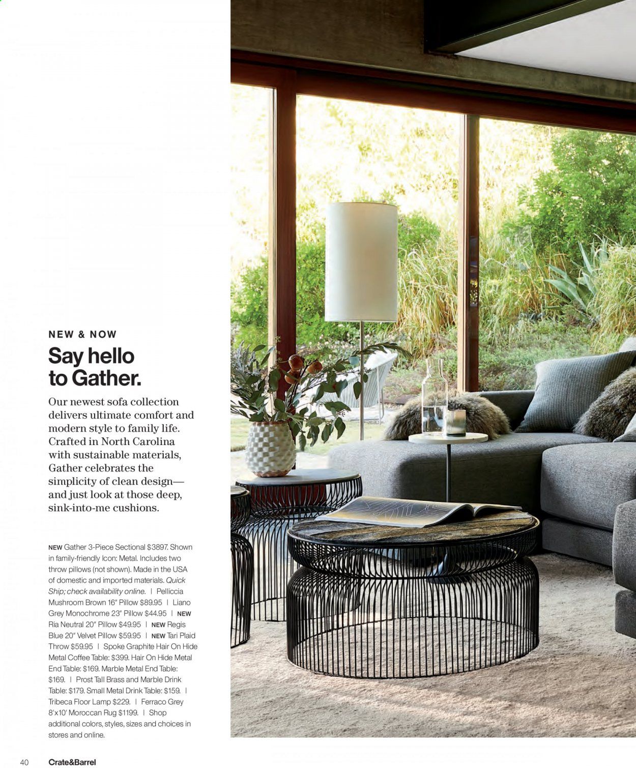 Crate & Barrel Weekly Ad & Flyer April 1 to 30