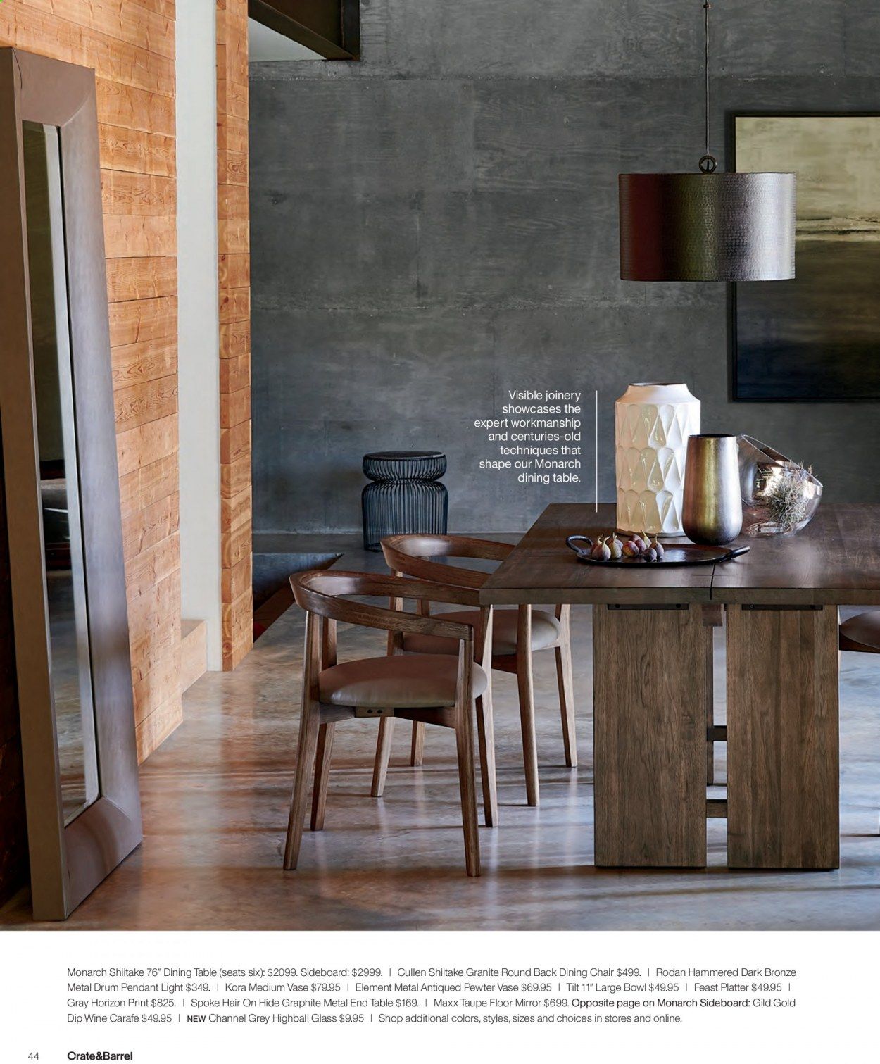 Crate & Barrel Weekly Ad & Flyer April 1 to 30