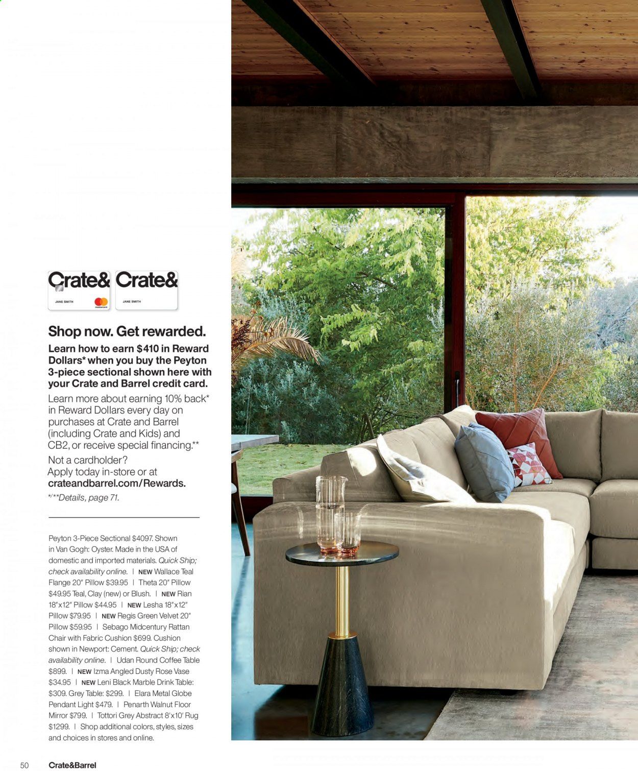 Crate & Barrel Weekly Ad & Flyer April 1 to 30
