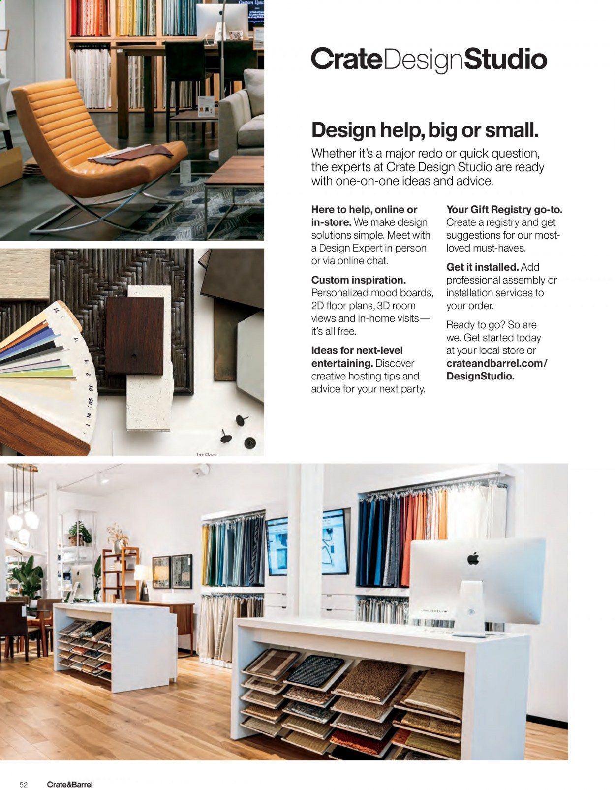 Crate & Barrel Weekly Ad & Flyer April 1 to 30