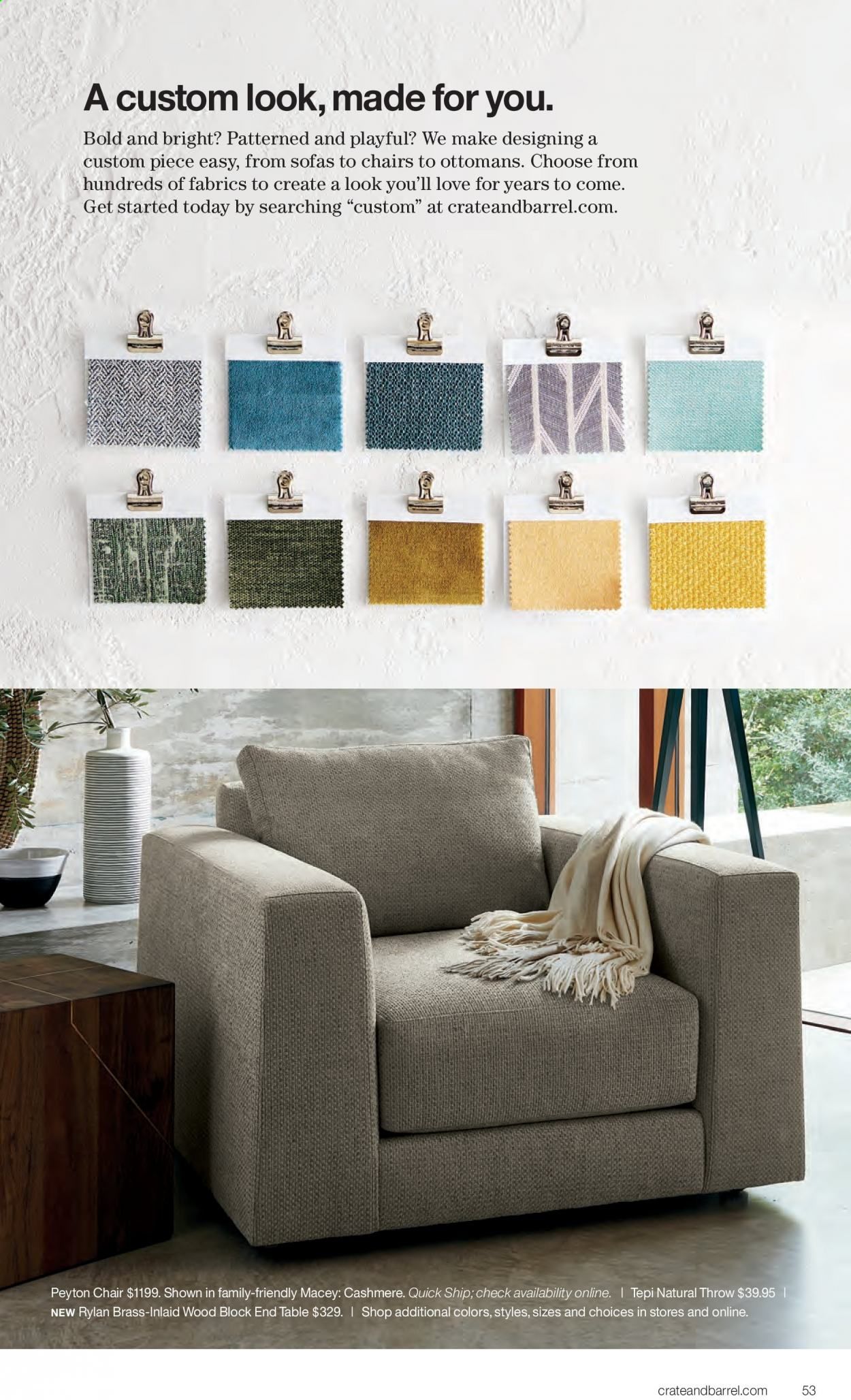 Crate & Barrel Weekly Ad & Flyer April 1 to 30