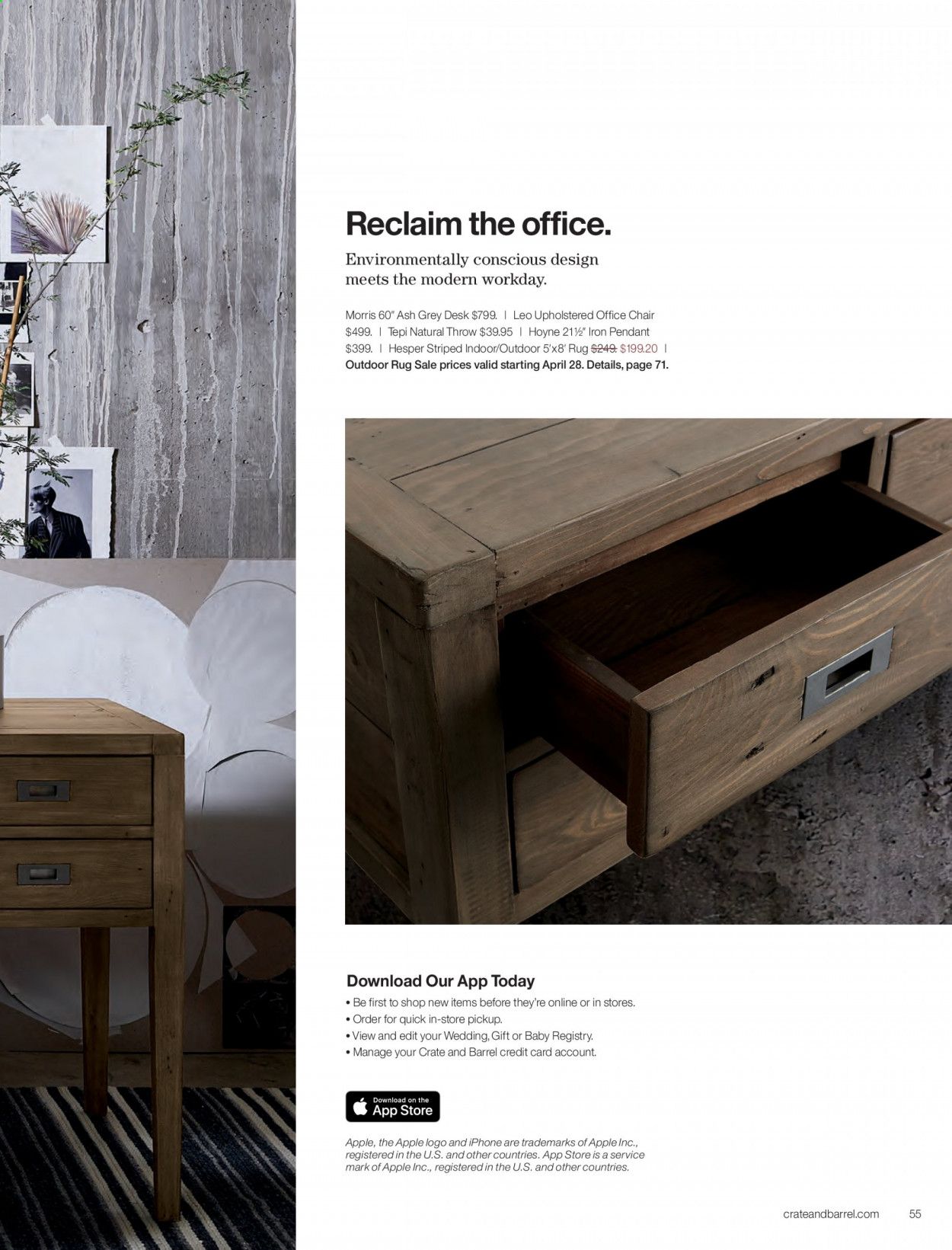 Crate & Barrel Weekly Ad & Flyer April 1 to 30