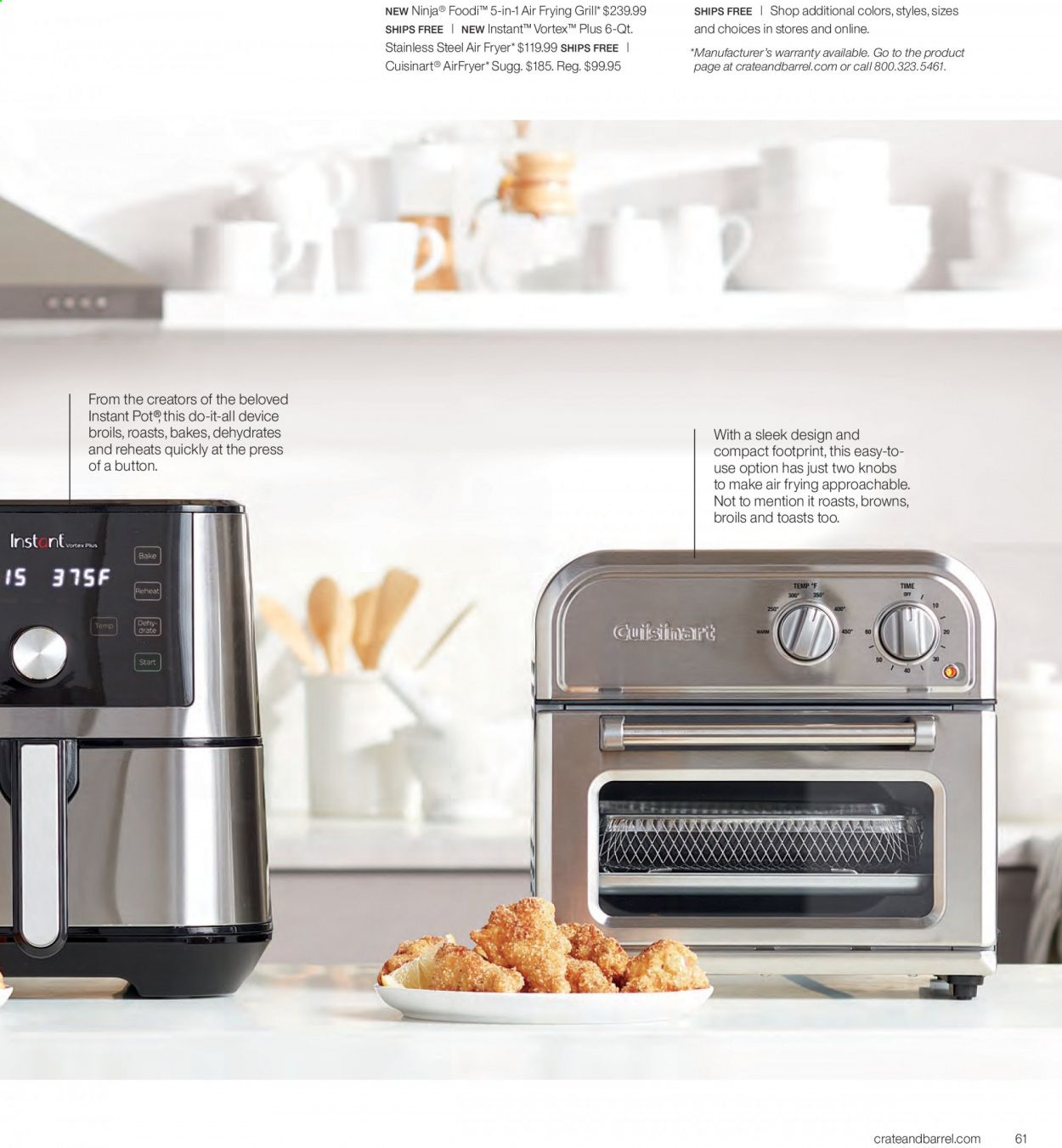 Crate & Barrel Weekly Ad & Flyer April 1 to 30