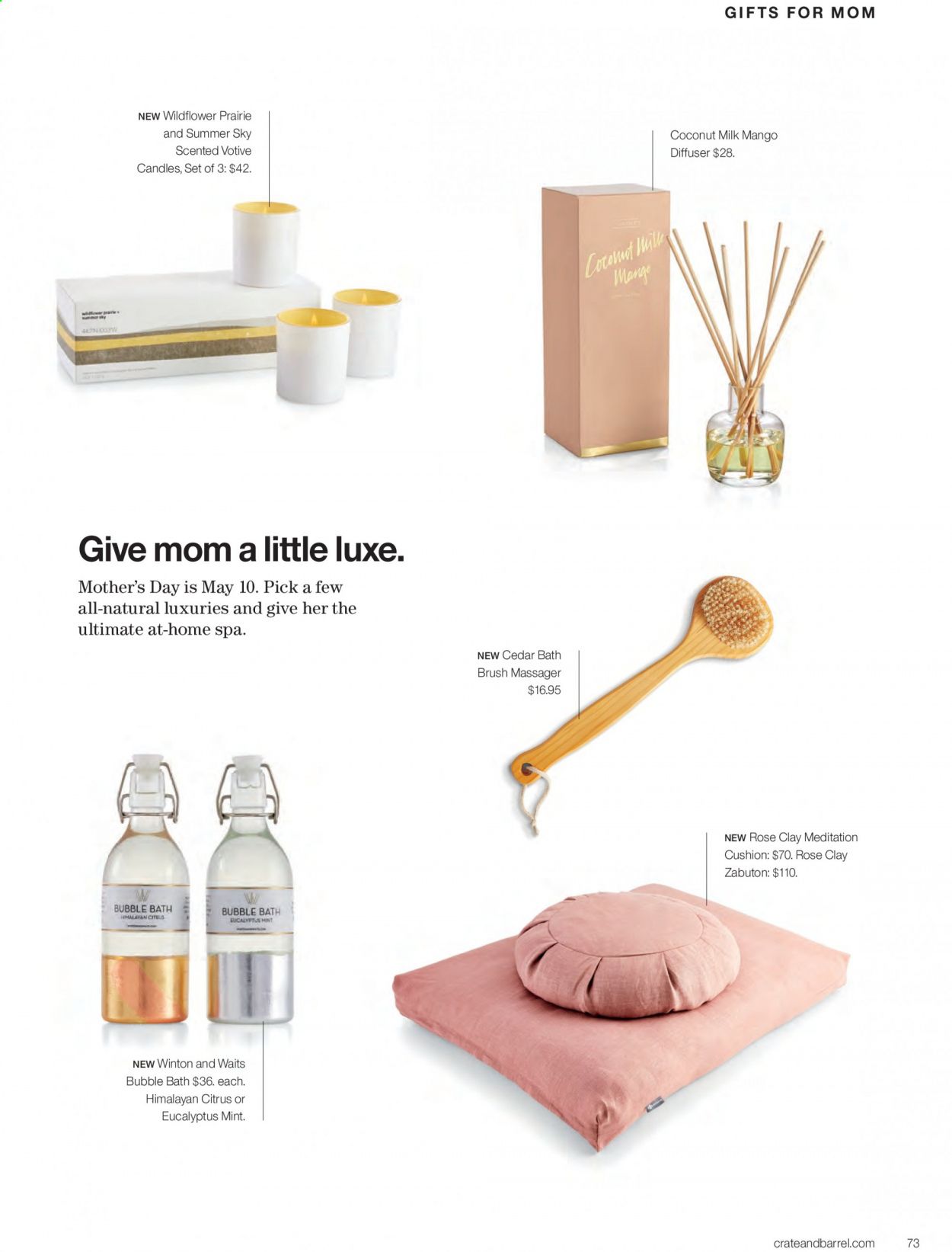 Crate & Barrel Weekly Ad & Flyer April 1 to 30