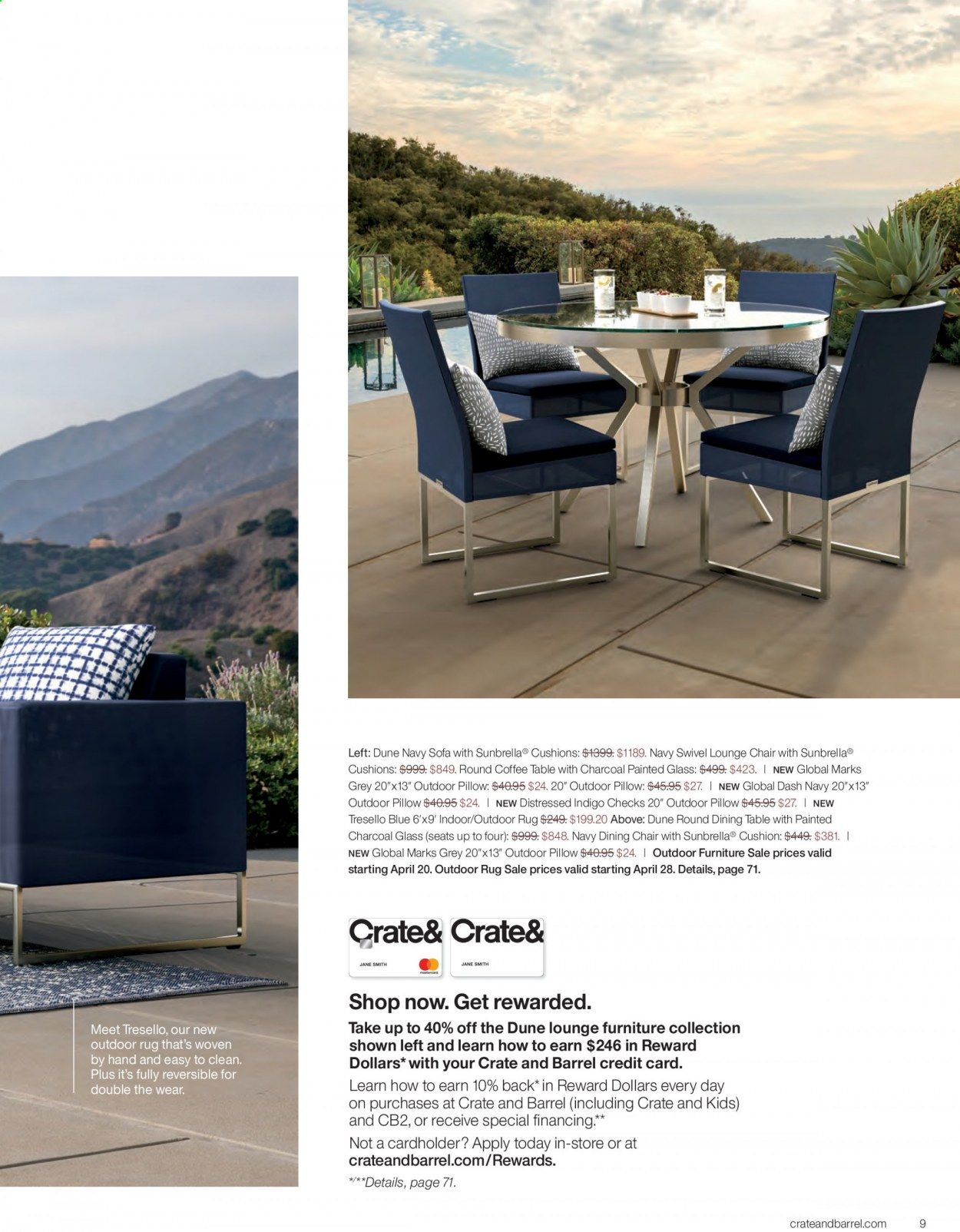 Crate & Barrel Weekly Ad & Flyer April 1 to 30