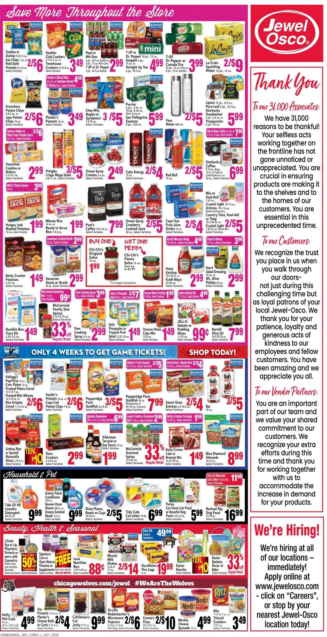 Jewel Osco Weekly Ad & Flyer April 8 to 14