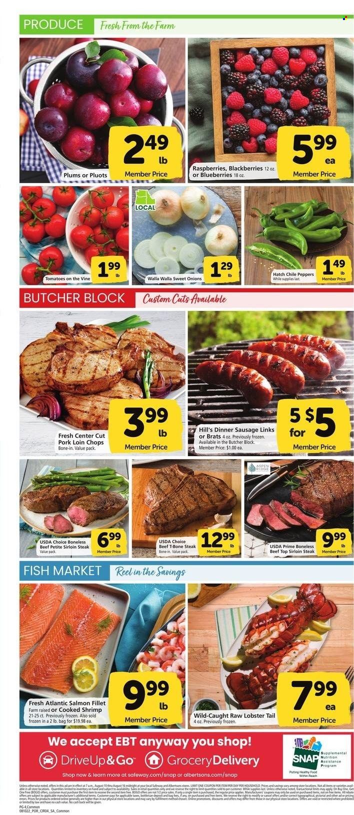 Safeway (OR) Weekly Ad Flyer Specials August 10 to August 16, 2022