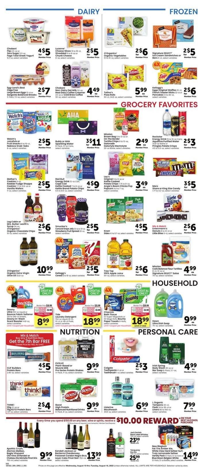 Safeway (SD) Weekly Ad Flyer Specials August 10 to August 16, 2022