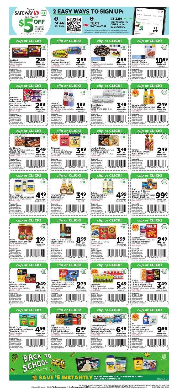 Safeway (SD) Weekly Ad Flyer Specials August 10 to August 16, 2022