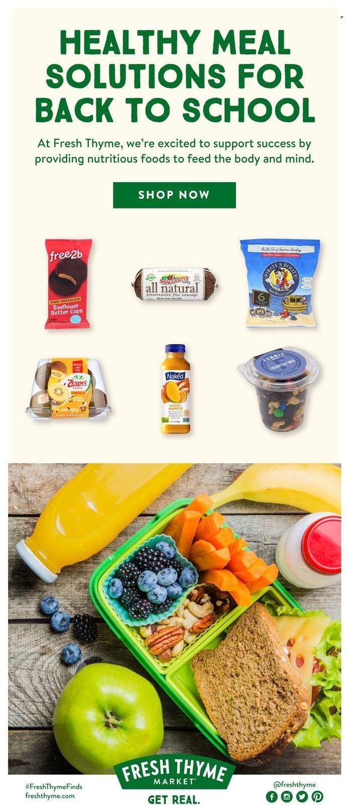 Fresh Thyme Weekly Ad Flyer Specials August 10 to August 16, 2022