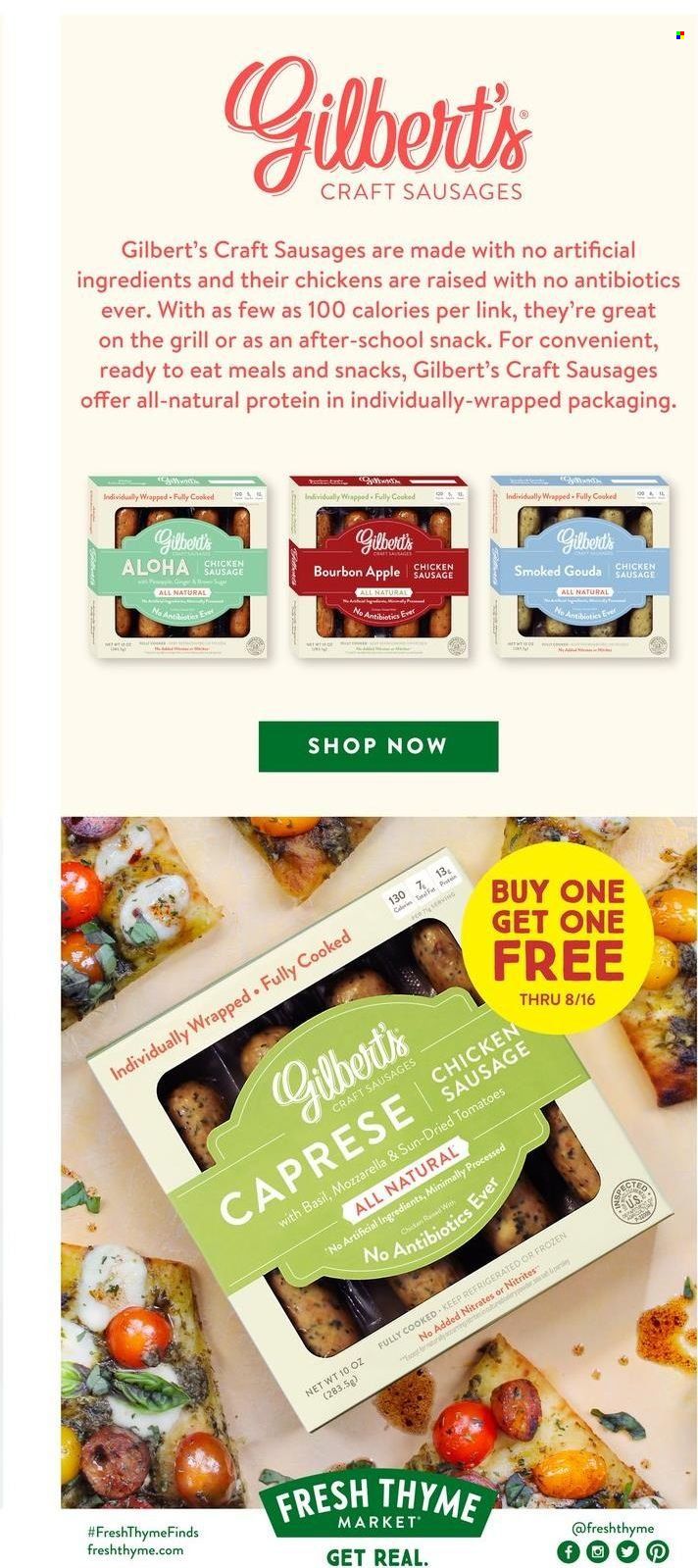 Fresh Thyme Weekly Ad Flyer Specials August 10 to August 16, 2022