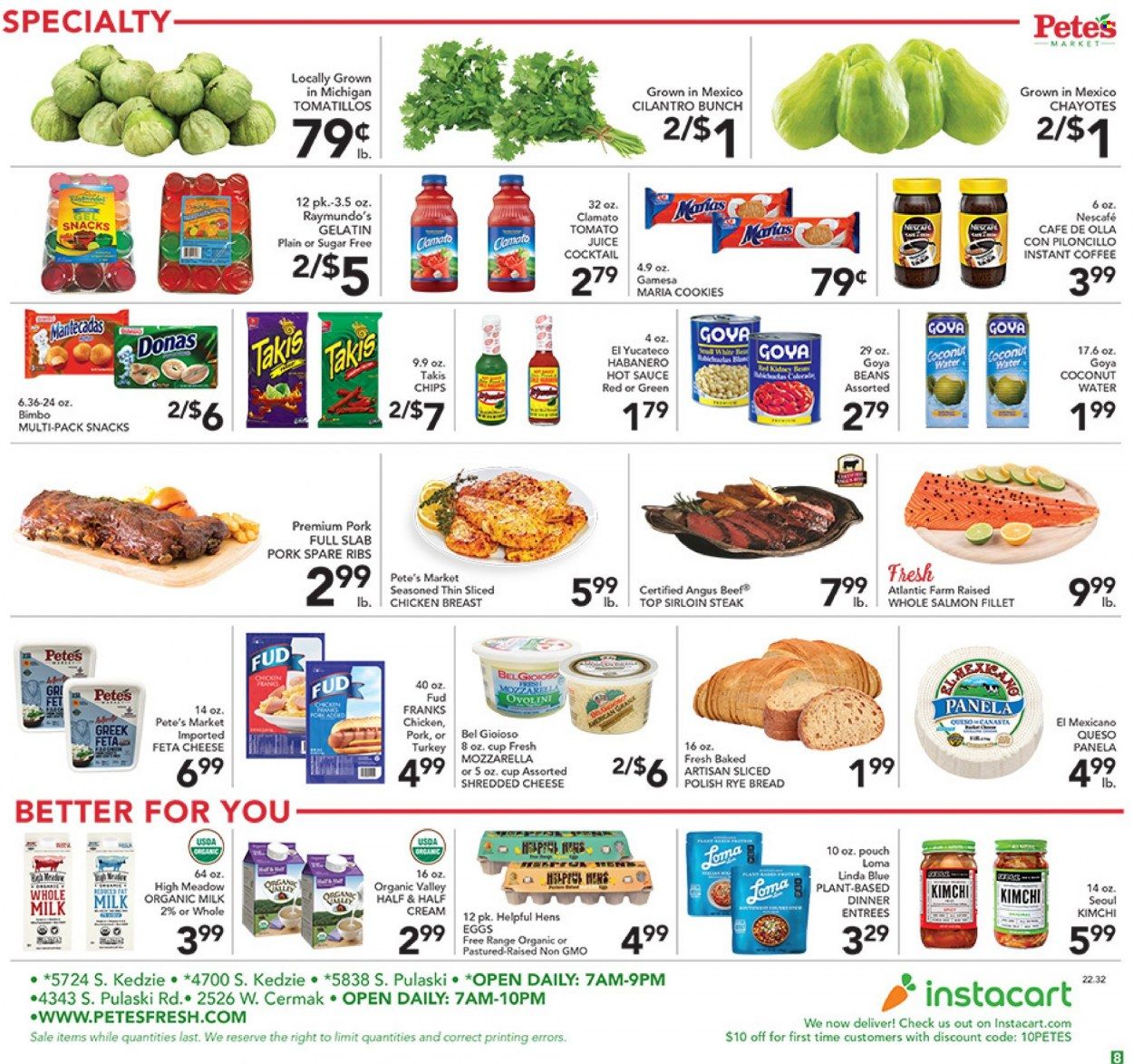 Pete's Fresh Market (IL) Weekly Ad Flyer Specials August 10 to August 16, 2022