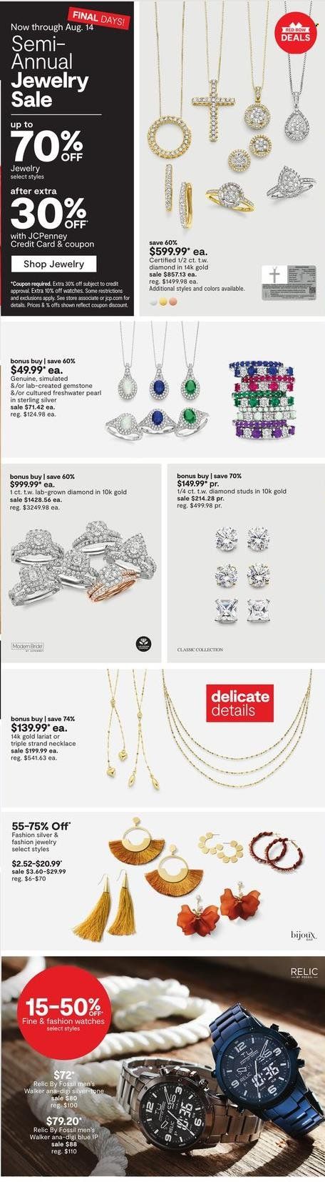 JCPenney Weekly Ad Flyer Specials August 8 to August 14, 2022