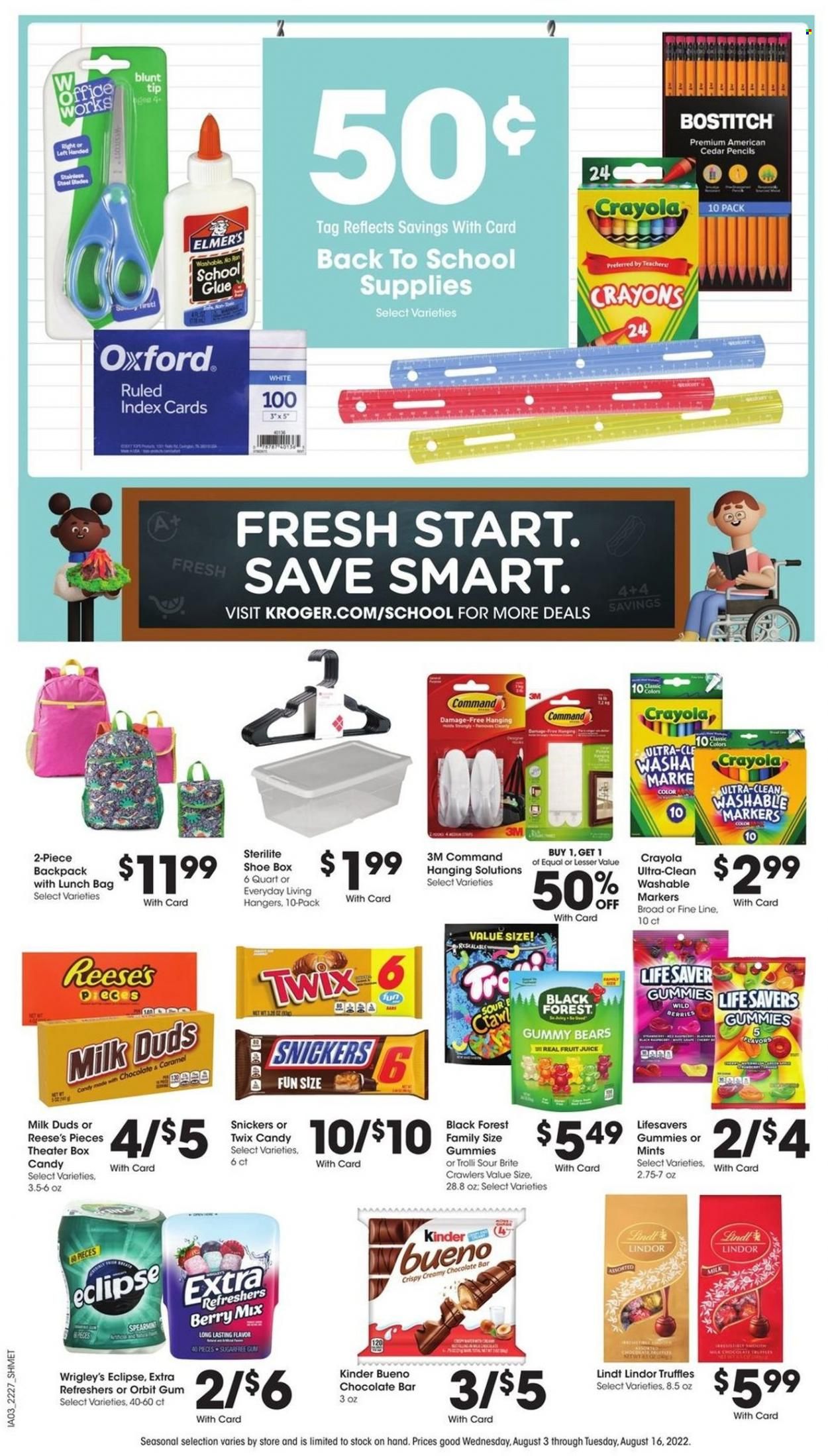 Kroger (GA, IL, LA, MI, OK, SC, TN, TX, VA) Weekly Ad Flyer Specials August 10 to August 16, 2022