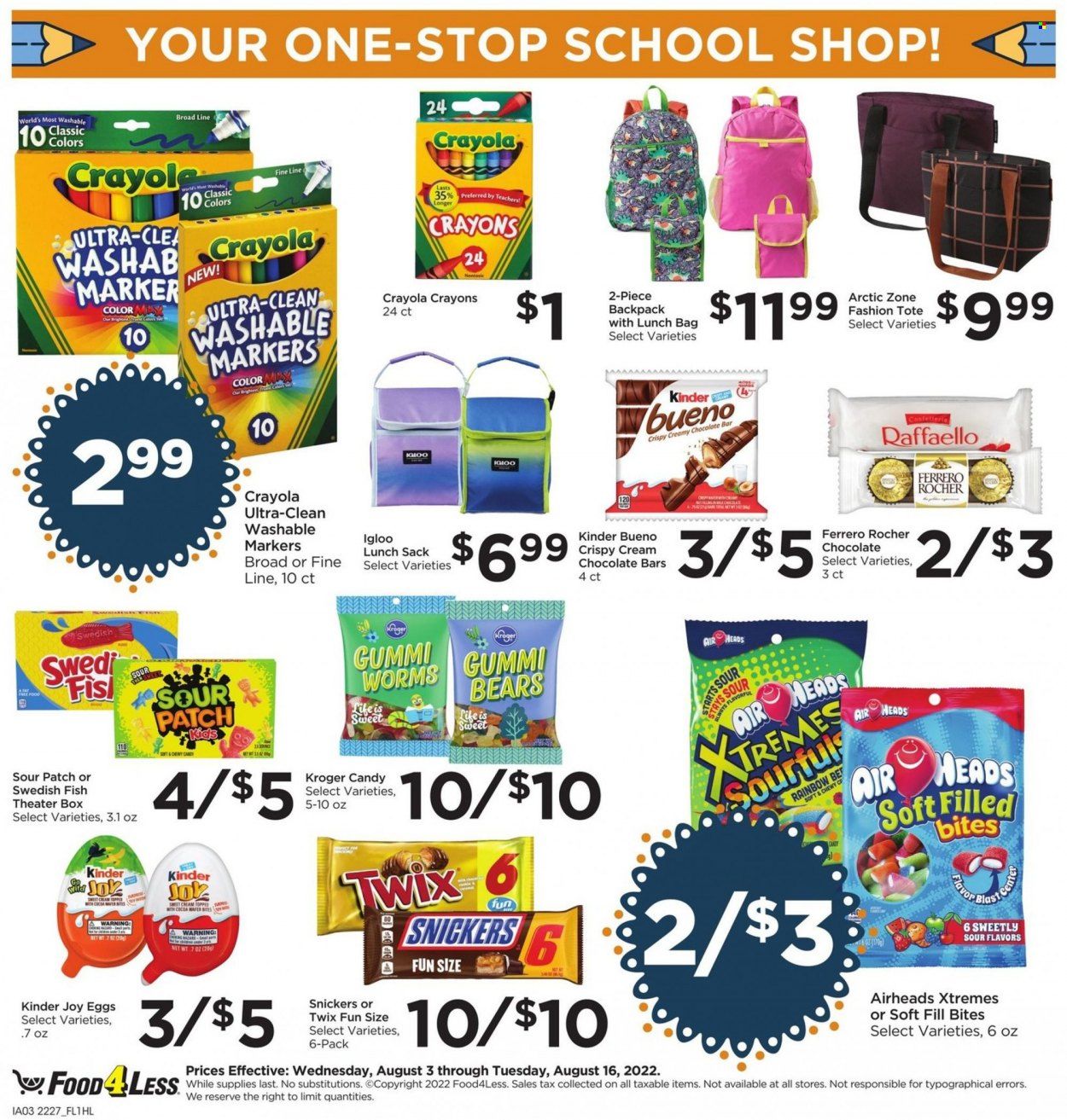 Food 4 Less (CA) Weekly Ad Flyer Specials August 10 to August 16, 2022