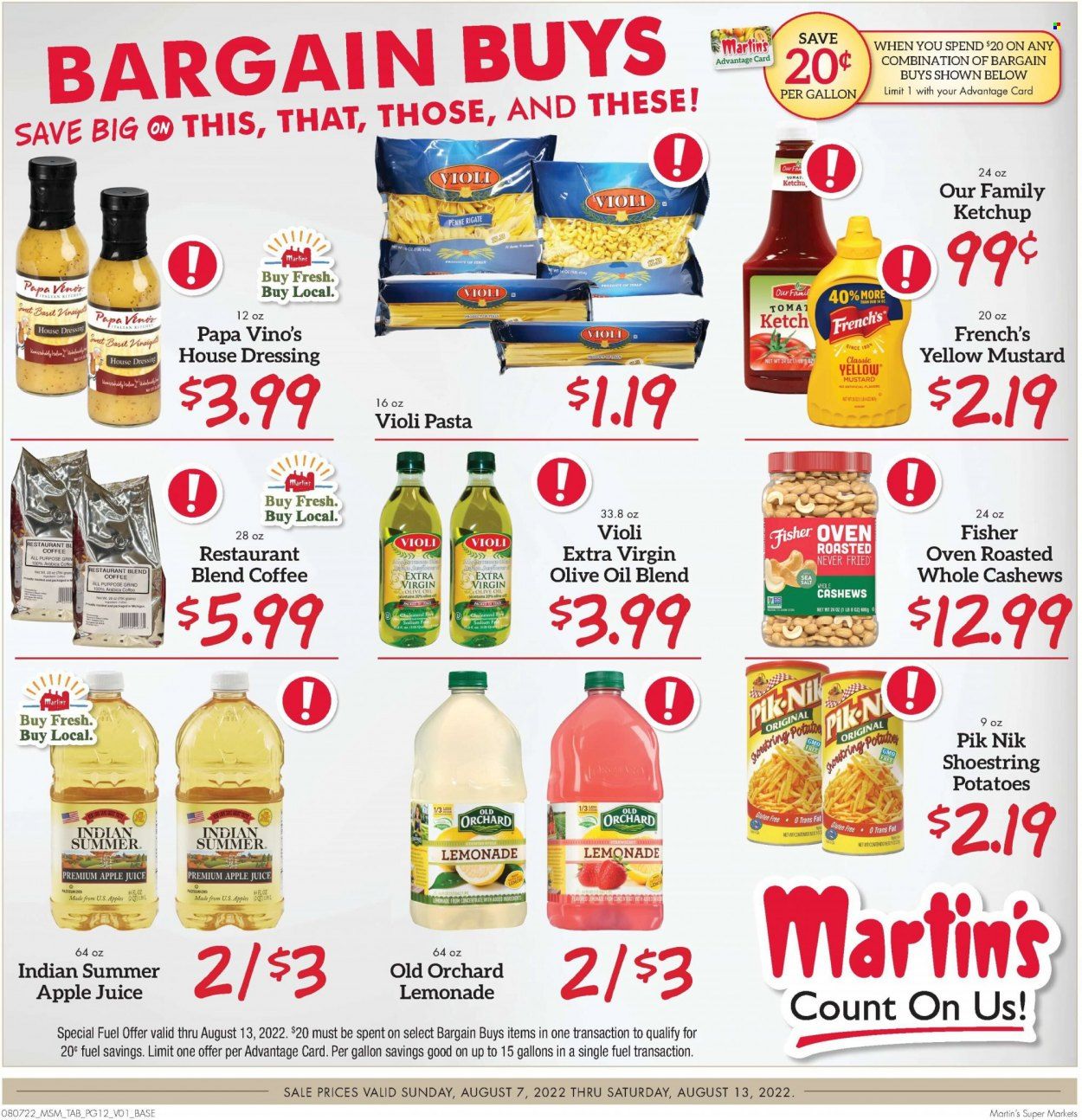 Martin’s (IN, MI) Weekly Ad Flyer Specials August 6 to August 13, 2022