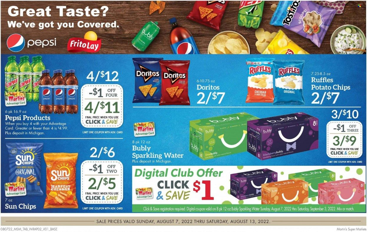 Martin’s (IN, MI) Weekly Ad Flyer Specials August 6 to August 13, 2022