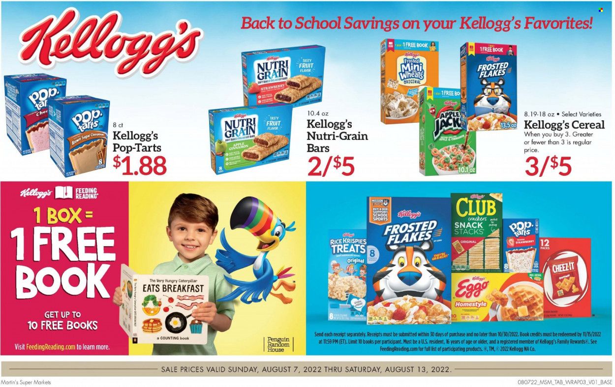 Martin’s (IN, MI) Weekly Ad Flyer Specials August 6 to August 13, 2022