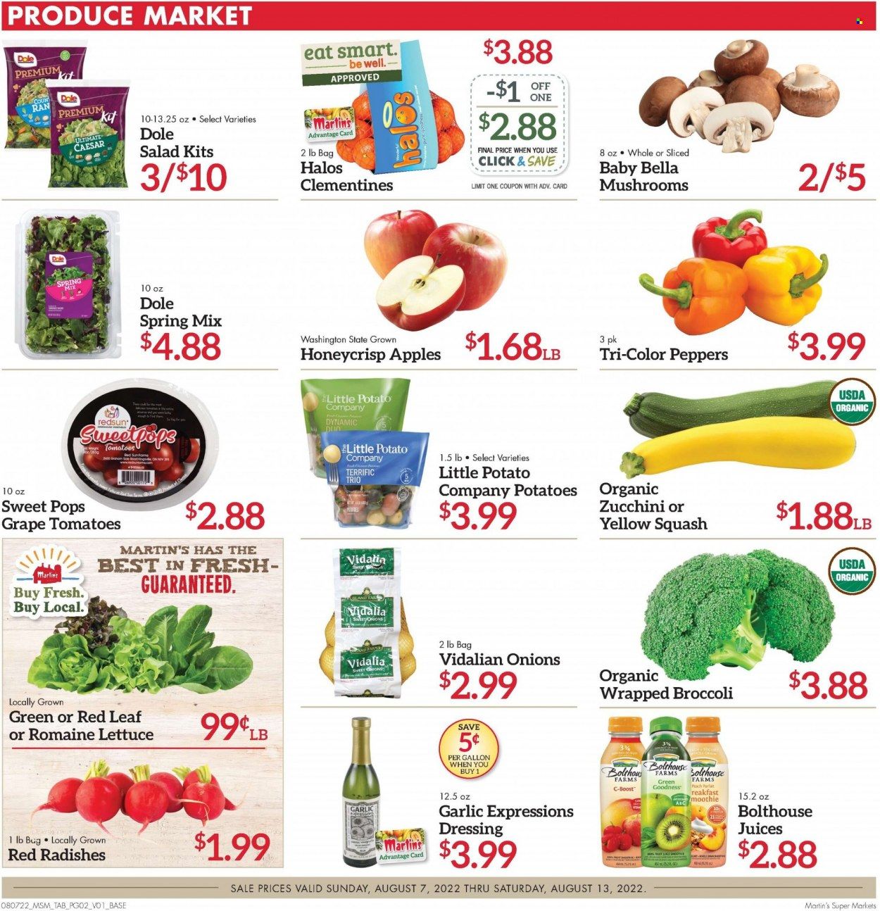 Martin’s (IN, MI) Weekly Ad Flyer Specials August 6 to August 13, 2022