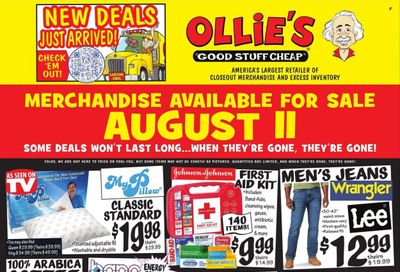 Ollie's Bargain Outlet Weekly Ad Flyer Specials August 10 to August 17, 2022