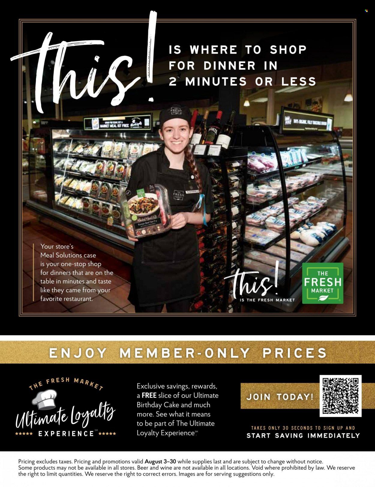 Fresh Market (UT) Weekly Ad Flyer Specials August 1 to August 31, 2022
