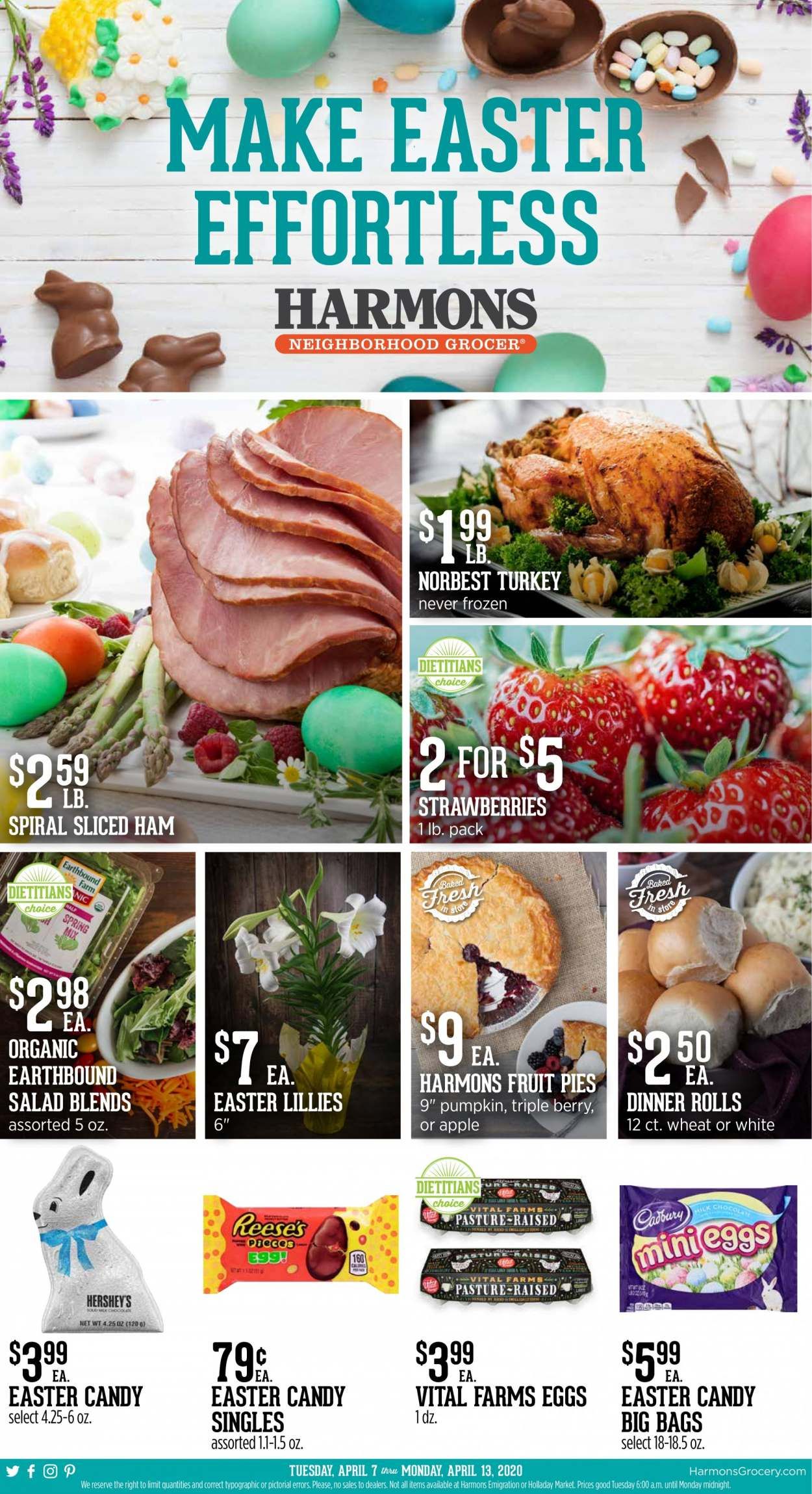 Harmons Weekly Ad & Flyer April 7 to 13