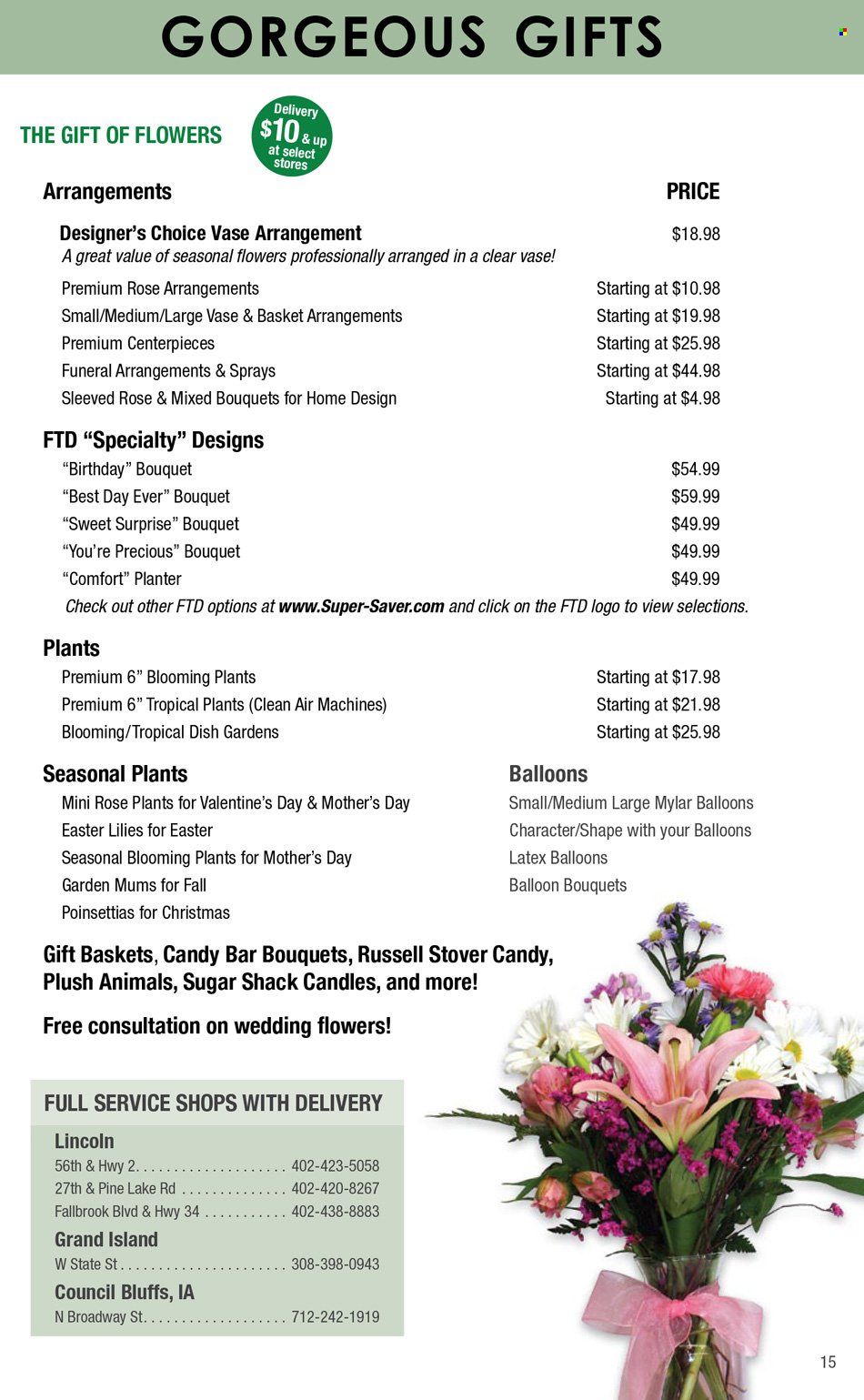 Super Saver Weekly Ad Flyer Specials January 1 to December 31, 2022