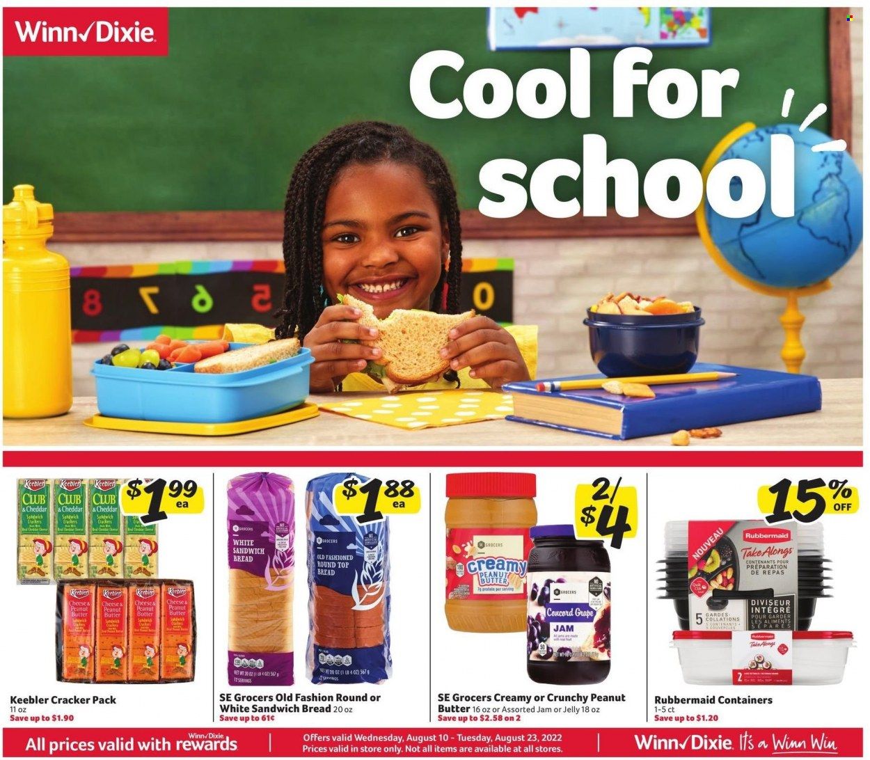 Winn Dixie (AL, FL, GA, LA) Weekly Ad Flyer Specials August 10 to August 23, 2022