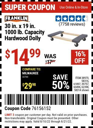 Harbor Freight Weekly Ad Flyer Specials August 10 to August 21, 2022