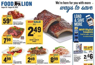 Food Lion (MD) Weekly Ad Flyer Specials August 10 to August 16, 2022