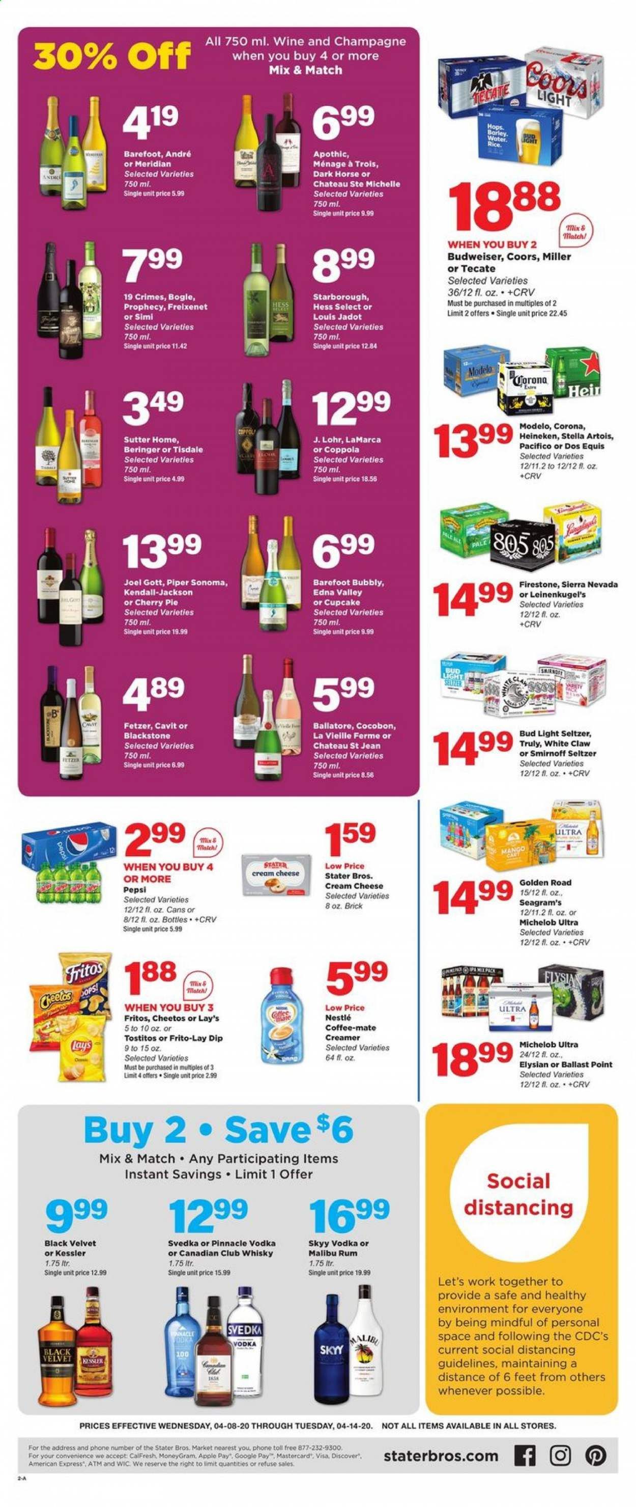 Stater Bros. Weekly Ad & Flyer April 8 to 14