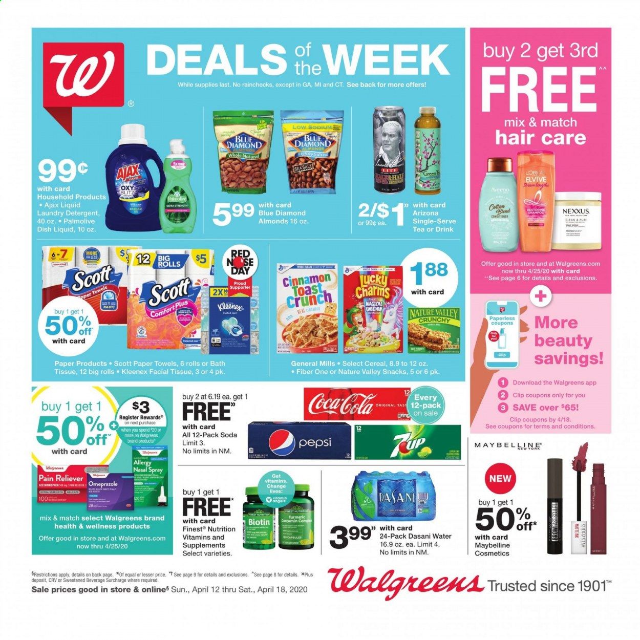 Walgreens Weekly Ad & Flyer April 12 to 18
